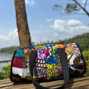 Bag with African Patchwork