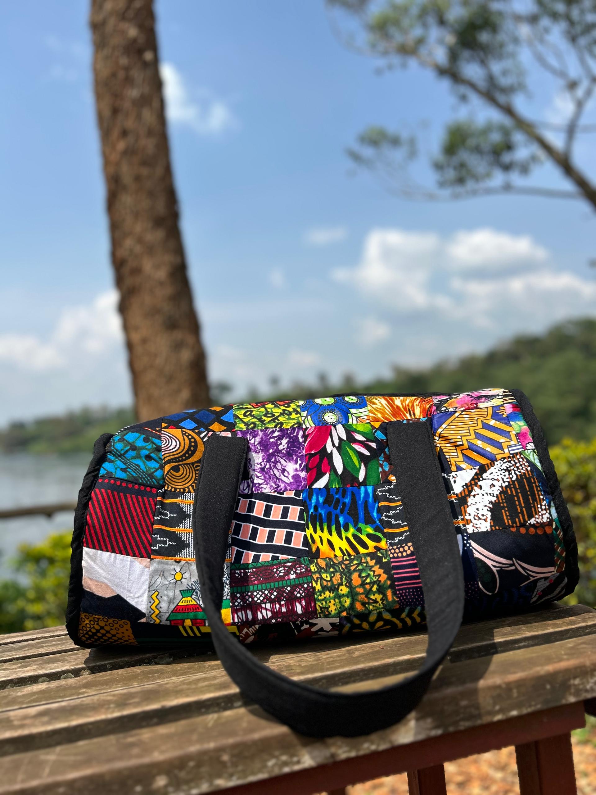 Bag with African Patchwork